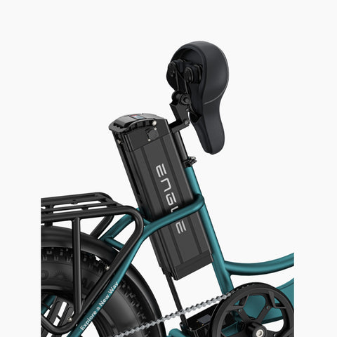 Bicicleta Eléctrica ENGWE L20 Boost - Motor 250W Bateria 48V13Ah Pneus de 20 Polegadas Travões de Disco Mecânicos - Verde