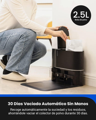Aspirador Robótico Proscenic X1 - 3000Pa, 165min