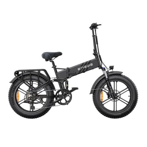 ENGWE ENGINE PRO 2.0 E-bike - Motor 750W Bateria 48V16AH Shimano 8 Velocidades Suspensão Total - Preta