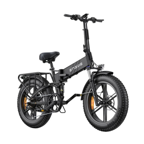 ENGWE ENGINE PRO 2.0 E-bike - Motor 750W Bateria 48V16AH Shimano 8 Velocidades Suspensão Total - Preta