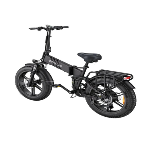 ENGWE ENGINE PRO 2.0 E-bike - Motor 750W Bateria 48V16AH Shimano 8 Velocidades Suspensão Total - Preta