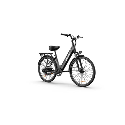 Bicicleta Elétrica URLIFE E26 - Motor 250W Bateria 48V10.4Ah Pneus 26 polegadasTravões de disco - Preta