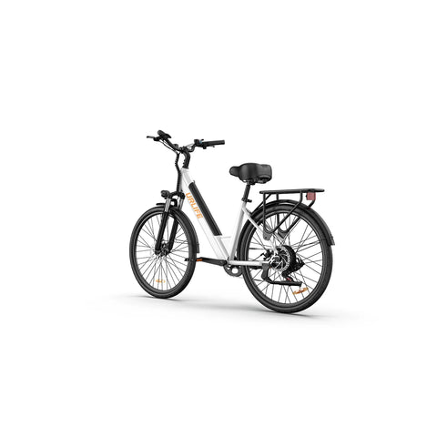 E-bike URLIFE E26 - Motor 250W Bateria 36V 13Ah Pneus de 26 Polegadas Freio a Disco - Branco