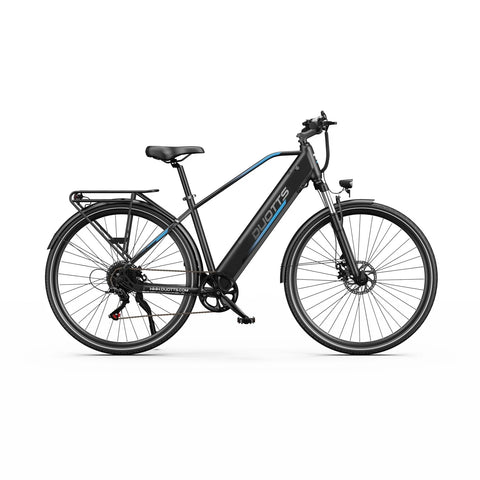 Bicicleta Elétrica Duotts C29 Lite - Motor 250W Bateria 36V13AH Pneus De 27.5” Travões A Disco - Azul Preto