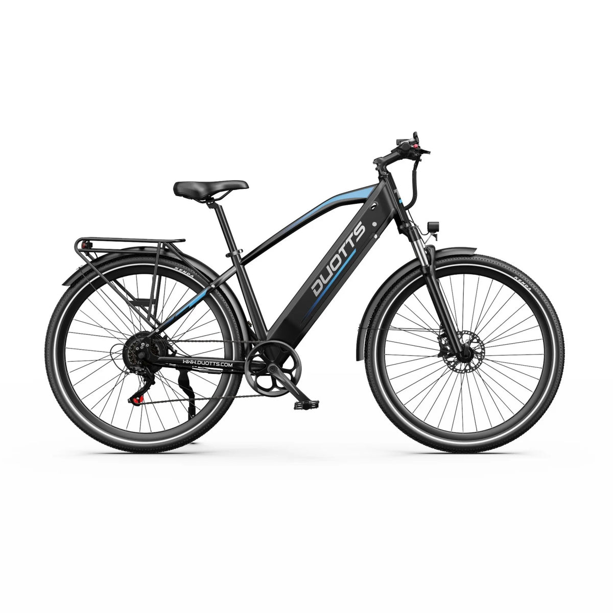 Bicicleta Elétrica Duotts C29 Max - Motor 250W Bateria 48V18Ah Pneus De 29” Travões Hidráulicos - Azul Preto