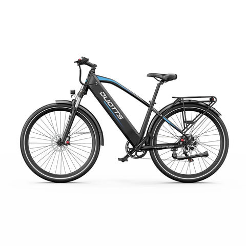 Bicicleta Elétrica Duotts C29 Max - Motor 250W Bateria 48V18Ah Pneus De 29” Travões Hidráulicos - Azul Preto