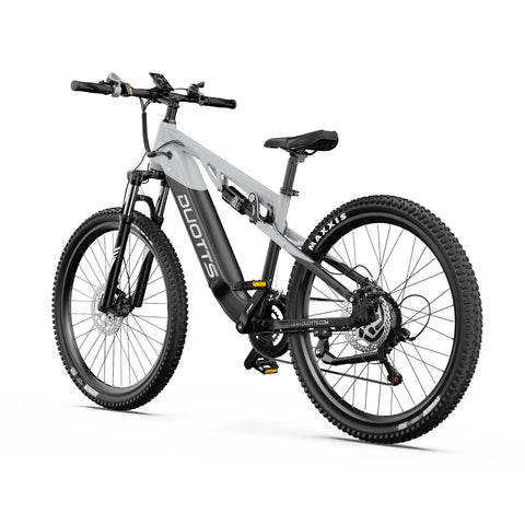 Bicicleta Elétrica Duotts E29 - Motor 250W Bateria 48V13.5AH Travões Hidráulicos - Branco prateado