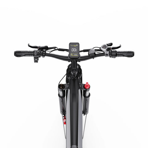 Bicicleta Elétrica Duotts F26 Lite - Motor 500W Bateria 48V18Ah Pneus De 26” Travões Hidráulicos - Prata Branca