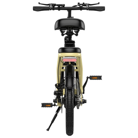 ESKUTE D100 Bicicleta Elétrica - Motor 250W Bateria 36V 13Ah  rodas 16" Freio a Disco Mecânico - Off white