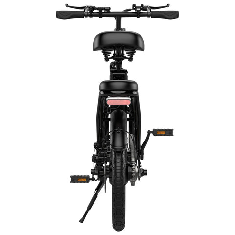 ESKUTE D100 Bicicleta Elétrica - Motor 250W Bateria 36V 13Ah  Rodas 16" Freio a Disco Mecânico - Preta