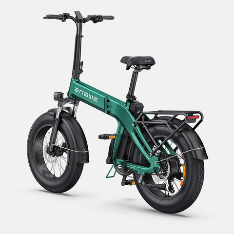 ENGWE EP-2 3.0 BOOST E-bike - Motor 250W 48V Travões Hidráulicos Bateria removível - Verde