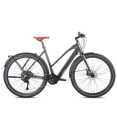 FAFREES F700W Urbana Bicicleta Elétrica - Motor 250W Bateria 36V10AH Quadro em Alumínio - preta