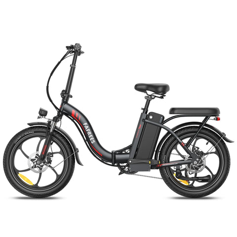 Bicicleta Elétrica FAFREES F20+ Pro - Motor 250W Bateria 36V22.5Ah Pneus De 20 Polegadas Travões De Disco Mecânicos - Preto