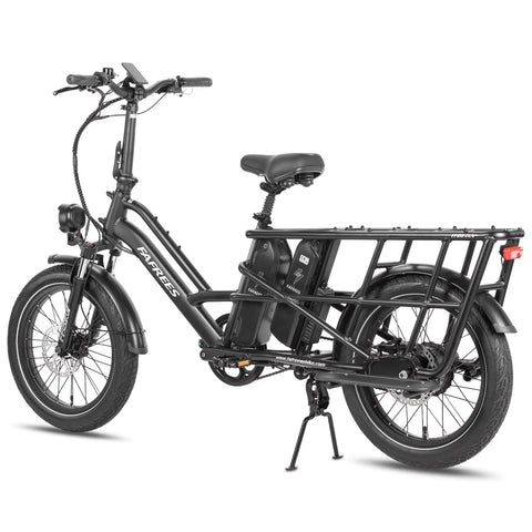 FAFREES FF20 CUV Bicicleta Elétrica - Motor 250W Bateria 48V24Ah 20 Polegadas Pneu Travões Disco Hidráulicos - Preto