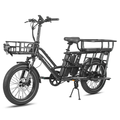 FAFREES FF20 CUV Bicicleta Elétrica - Motor 250W Bateria 48V24Ah 20 Polegadas Pneu Travões Disco Hidráulicos - Preto