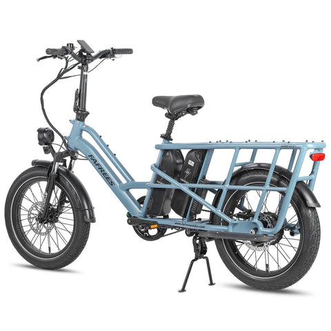 FAFREES FF20 CUV Bicicleta Elétrica - Motor 250W Bateria 48V24Ah 20 Polegadas Pneu Travões Disco Hidráulicos - Azul