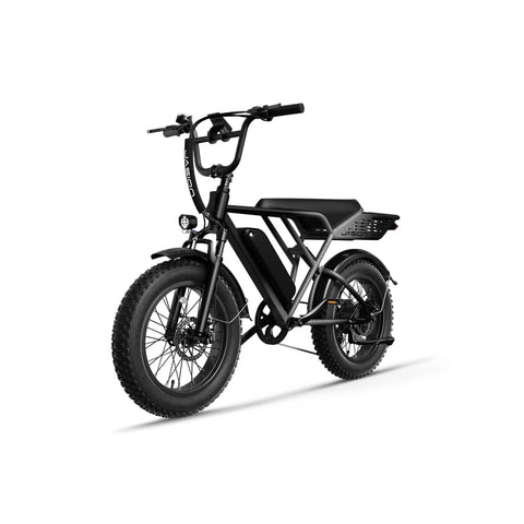 Bicicleta Elétrica JASION RetroVolt - Motor 500W 48V12.5AH Pneus De 20 Polegadas Travões Mecânicos - Cinza