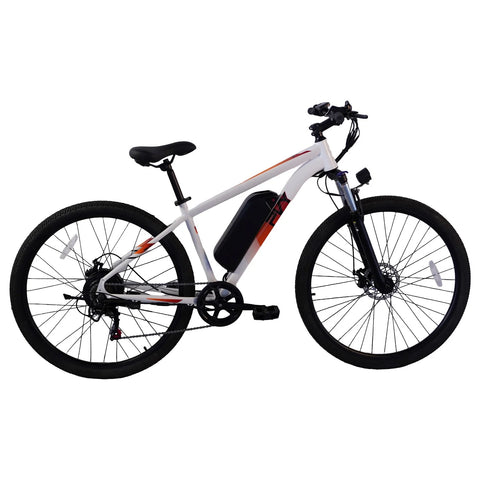 PVY M29 Bicicleta Elétrica - Motor 250W Bateria 48V17.5Ah  Rodas 29" Travão Mecânico - Branco