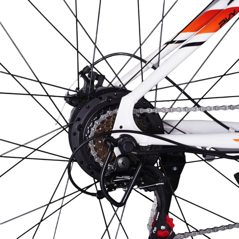 PVY M29 Bicicleta Elétrica - Motor 250W Bateria 48V17.5Ah  Rodas 29" Travão Mecânico - Branco