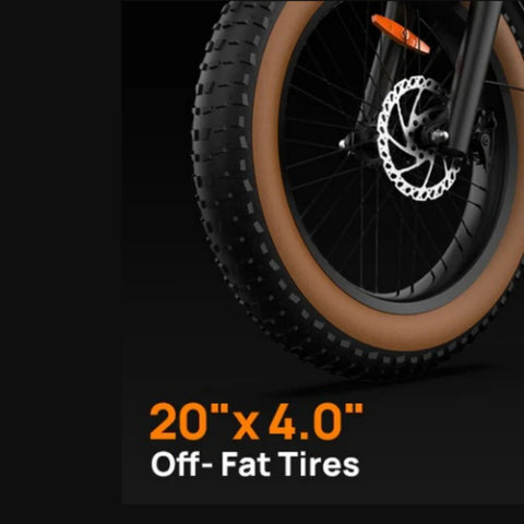 URLIFE T2 E-Bike - Motor 250W Bateria 48V 15.6Ah Travões a Disco Assistência ao Pedal - Marrom