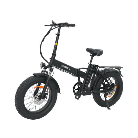 Windgoo F21 Pro Bicicleta Elétrica - Motor 250W Bateria 48V 12.5Ah 20x4.0 Polegadas Pneus - Preta