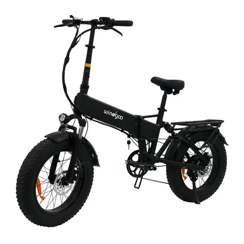 Windgoo F22 Pro Dobrável E-Bike - Motor 250W Bateria 48V 12.5Ah 20x4.0 Polegadas Pneus - Preta