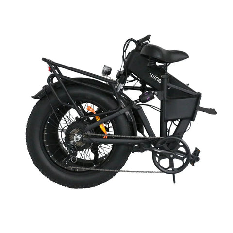 Windgoo F22 Pro Dobrável E-Bike - Motor 250W Bateria 48V 12.5Ah 20x4.0 Polegadas Pneus - Preta