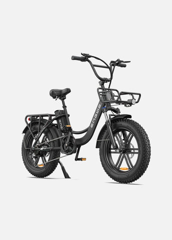 Bicicleta Elétrica ENGWE L20 | 250W | Autonomia 60KM | Cor Laranja e Preta