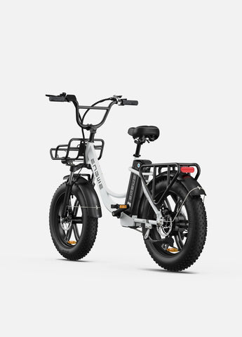 Bicicleta Elétrica ENGWE L20 | 250W | Autonomia 60KM | Cor Branca