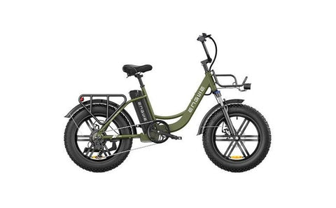 Bicicleta Elétrica ENGWE L20 | 250W | Autonomia 60KM | Verde