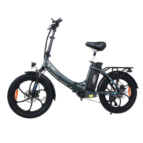 Bicicleta Elétrica ONESPORT OT16 | 350W 720WH 52KM de Autonomia | Cinza