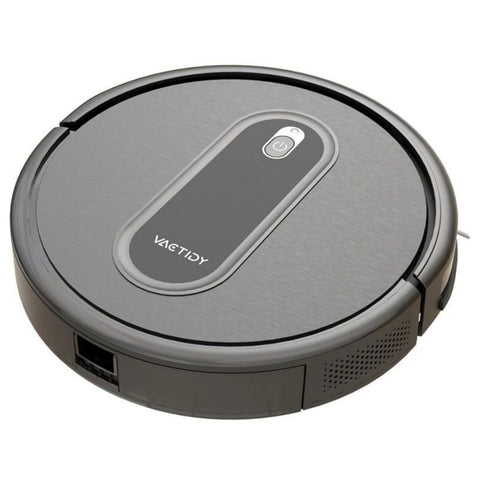 Aspirador Robótico Vactidy T6 - 2000Pa de Sucção Bateria de 2500mAh 100 Minutos de Autonomia-Preto