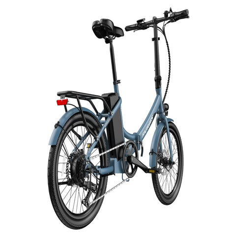 Bicicleta Elétrica FAFREES F20 Light - 250W 522WH 60KM Autonomia - Cinza azul
