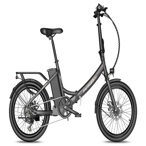 Bicicleta Elétrica FAFREES F20 Light - 250W 522WH 60KM Autonomia - Arma preta