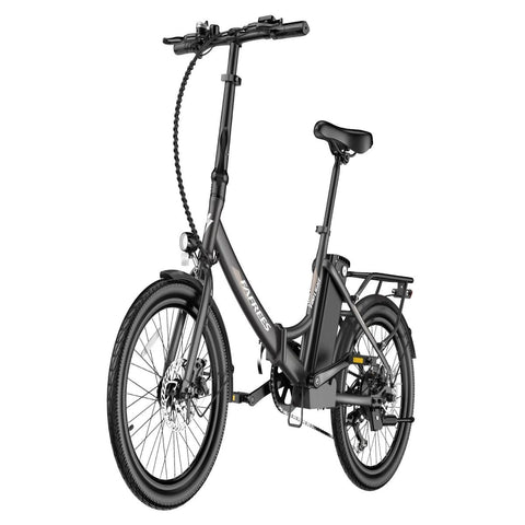 Bicicleta Elétrica FAFREES F20 Light - 250W 522WH 60KM Autonomia - Arma preta
