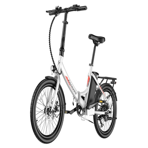 Bicicleta Elétrica FAFREES F20 Light - 250W, 522WH, 60KM Autonomia - Branco