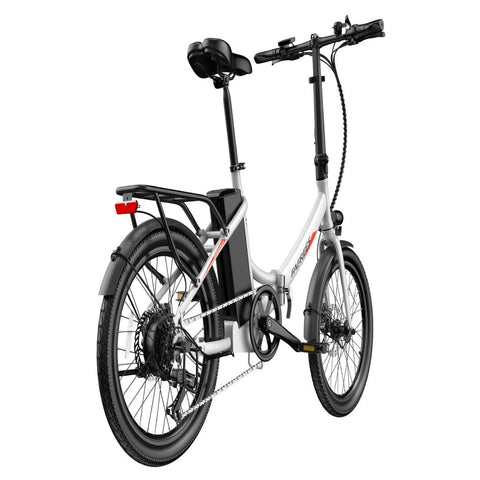 Bicicleta Elétrica FAFREES F20 Light - 250W, 522WH, 60KM Autonomia - Branco