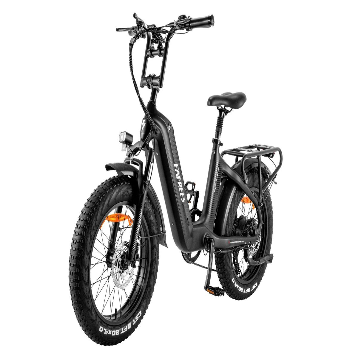 FAFREES F20 Master - Bicicleta Elétrica 500W 1080WH 110KM Autonomia | Cetim preto