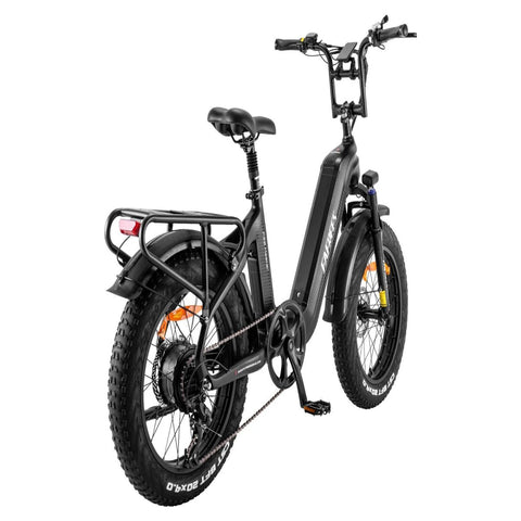 FAFREES F20 Master - Bicicleta Elétrica 500W 1080WH 110KM Autonomia | Cetim preto
