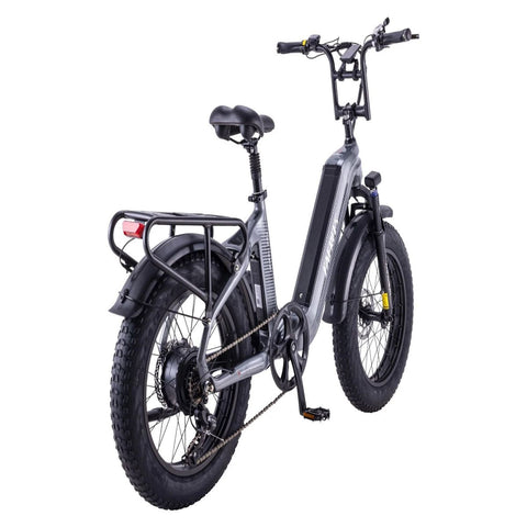 FAFREES F20 Master - Bicicleta Elétrica 500W 1080WH 110KM Autonomia | Cinza metálico