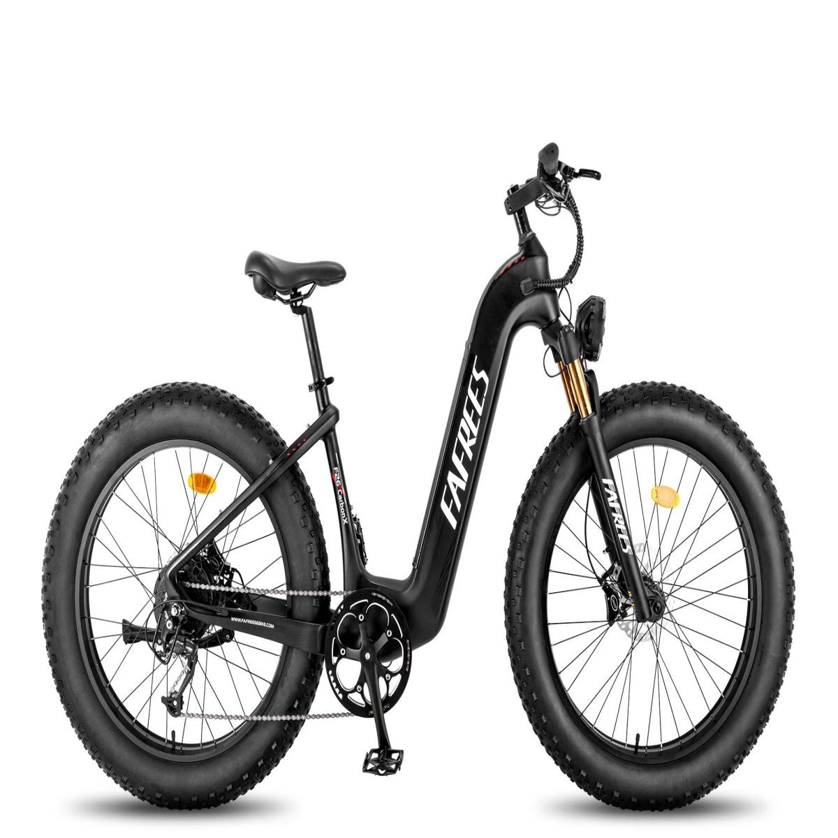 Bicicleta Elétrica FAFREES F26 CarbonX | 1000W de Potência | Bateria 1080WH | Autonomia 90KM | Freios a Disco | Cor Preto