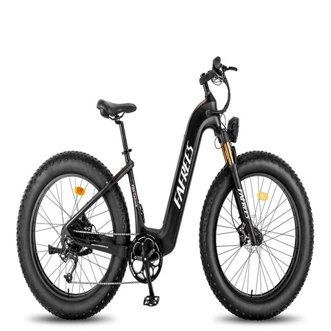 Bicicleta Elétrica FAFREES F26 CarbonX | 1000W de Potência | Bateria 1080WH | Autonomia 90KM | Freios a Disco | Cor Preto