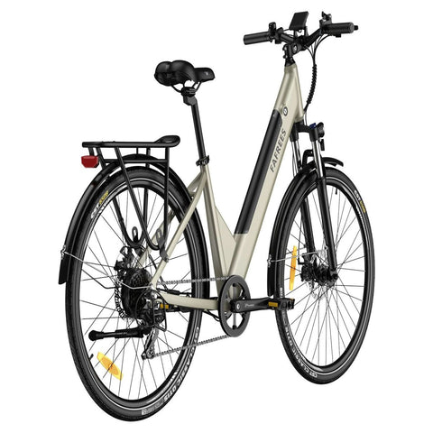 Bicicleta Elétrica FAFREES F28 Pro - 250W Bateria 522WH Autonomia 60KM - Dourada