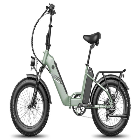 FAFREES FF20 Polar Bicicleta Elétrica - 500W Autonomia 110KM Travões de Disco - Verde