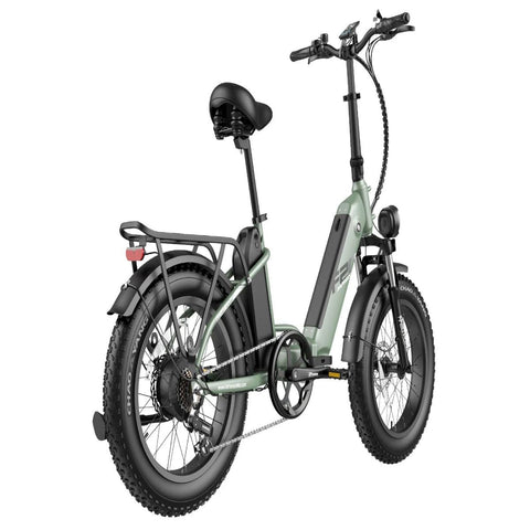 FAFREES FF20 Polar Bicicleta Elétrica - 500W Autonomia 110KM Travões de Disco - Verde