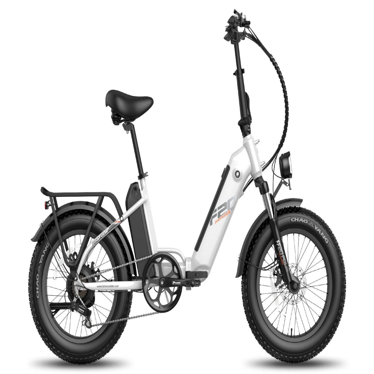 FAFREES FF20 Polar Bicicleta Elétrica - 500W Autonomia 110KM Travões de Disco - Branco