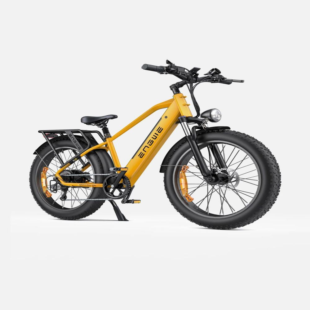 Bicicleta Elétrica ENGWE E26 - 250W 768WH 140KM Travões de Disco- Amarelo