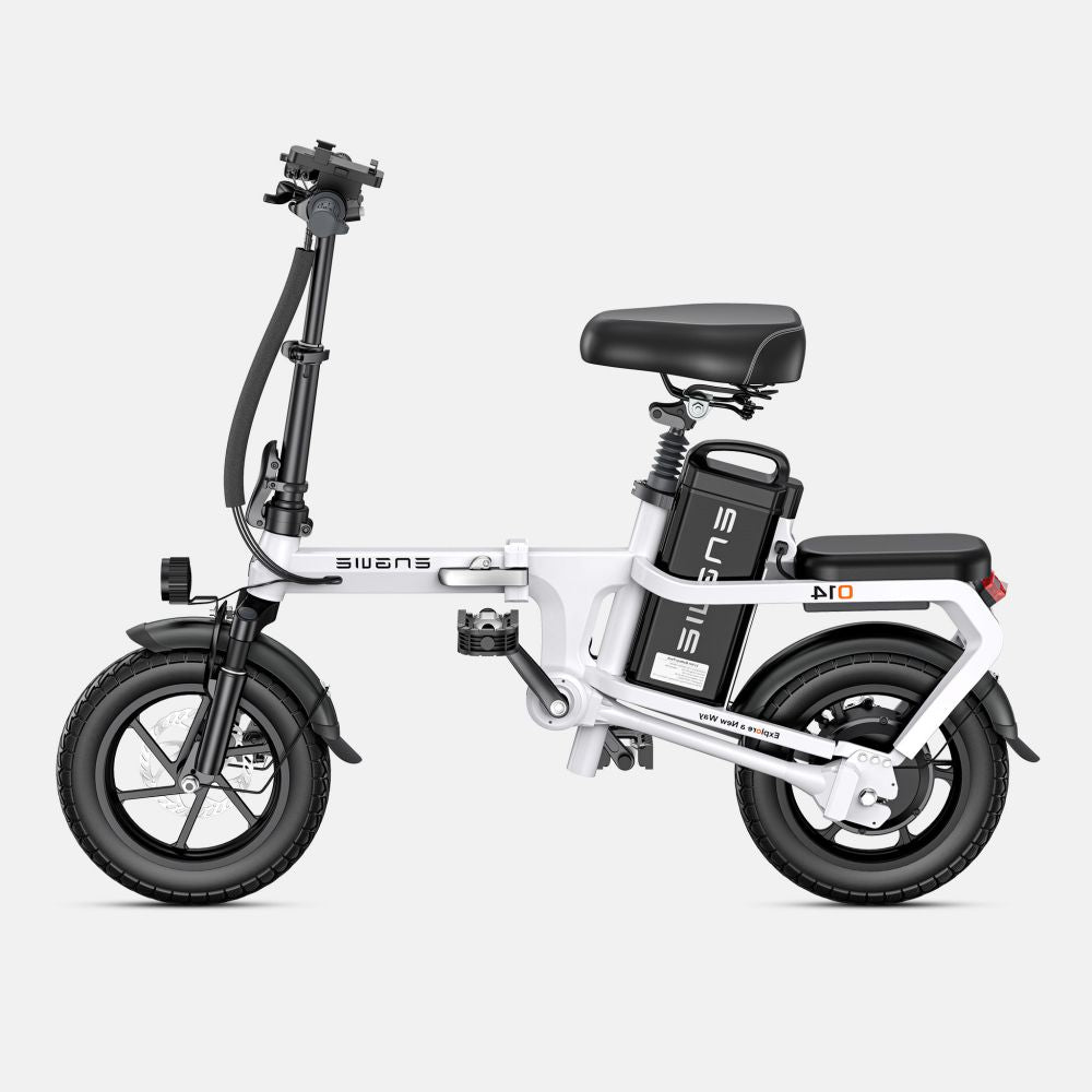 ENGWE O14 15.6AH - Bicicleta Elétrica 250W 748.8WH 71KM Autonomia - Branco