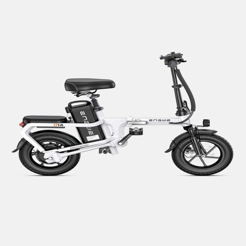 ENGWE O14 15.6AH - Bicicleta Elétrica 250W 748.8WH 71KM Autonomia - Branco