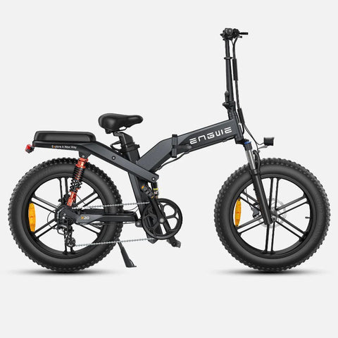 Bicicleta Elétrica ENGWE X20 - Motor 750W Bateria 691.2WH Autonomia 64KM - Preto